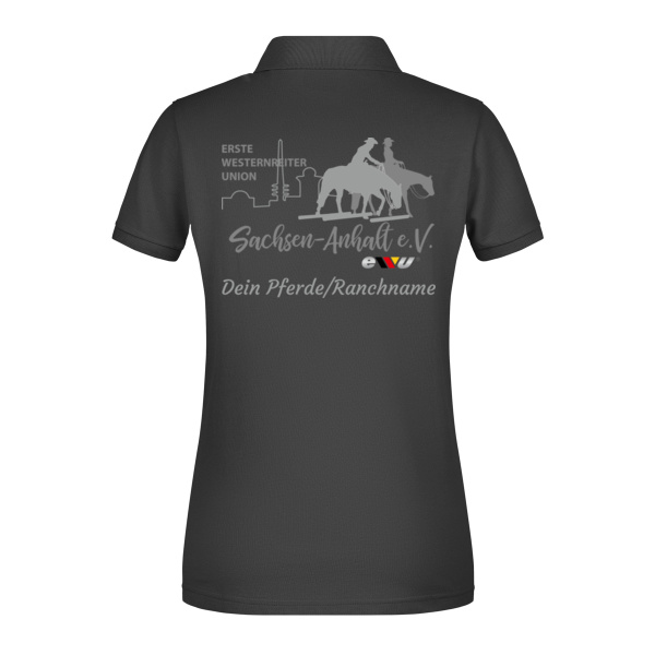 Rückendruck - Ladies' Basic Polo Miniaturansicht