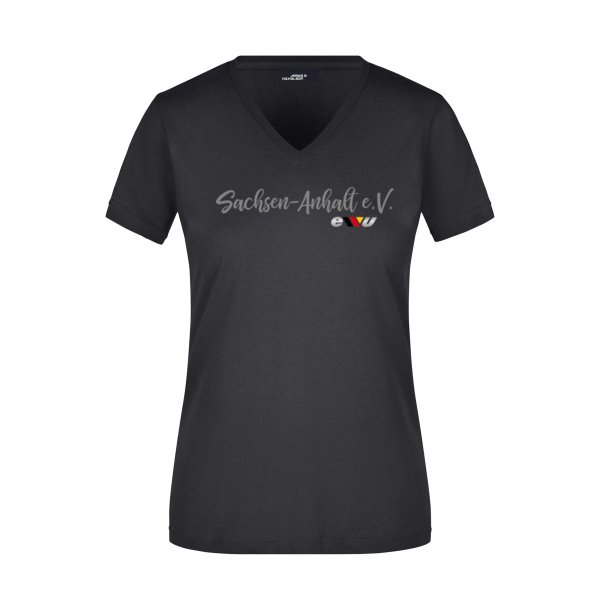 Brustdruck - Ladies' Slim Fit V-T Miniaturansicht