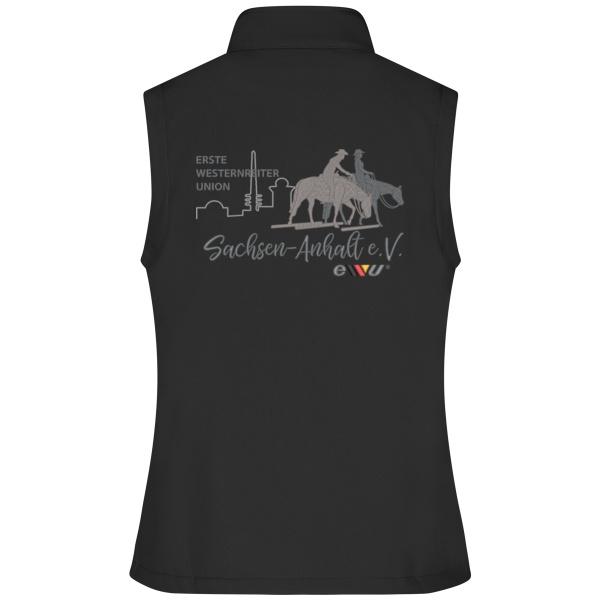 Rückenstick - Ladies' Promo Softshell Vest Miniaturansicht