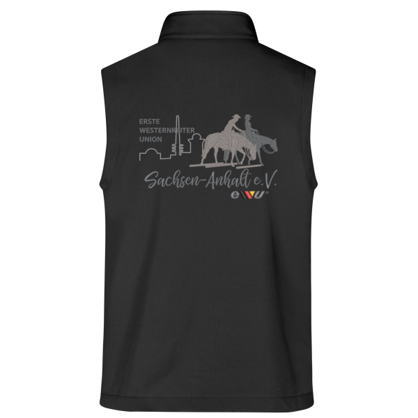 Rückenstick - Men's Promo Softshell Vest Miniaturansicht